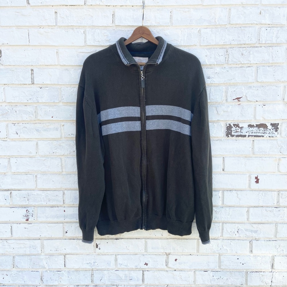 Mens Weatherproof Striped Jacket